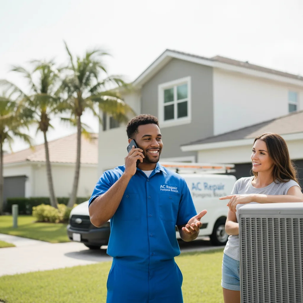 AC Repair Pompano Beach customer support in Russell